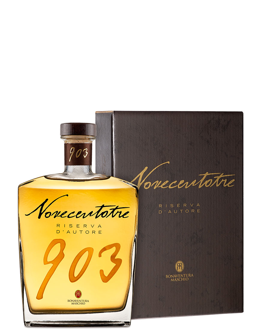 903 Grappa Riserva d'Autore Novecentotre Bonaventura Maschio 0,7 ℓ, En Étui