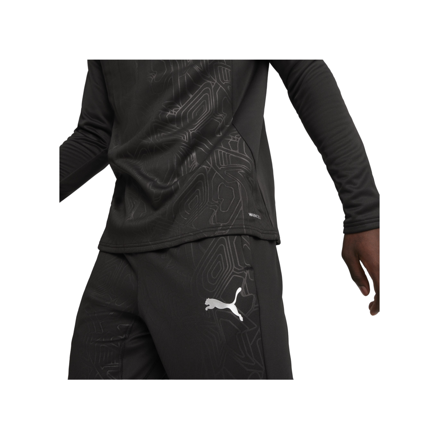 PUMA Warm Top Sweatshirt Schwarz F03