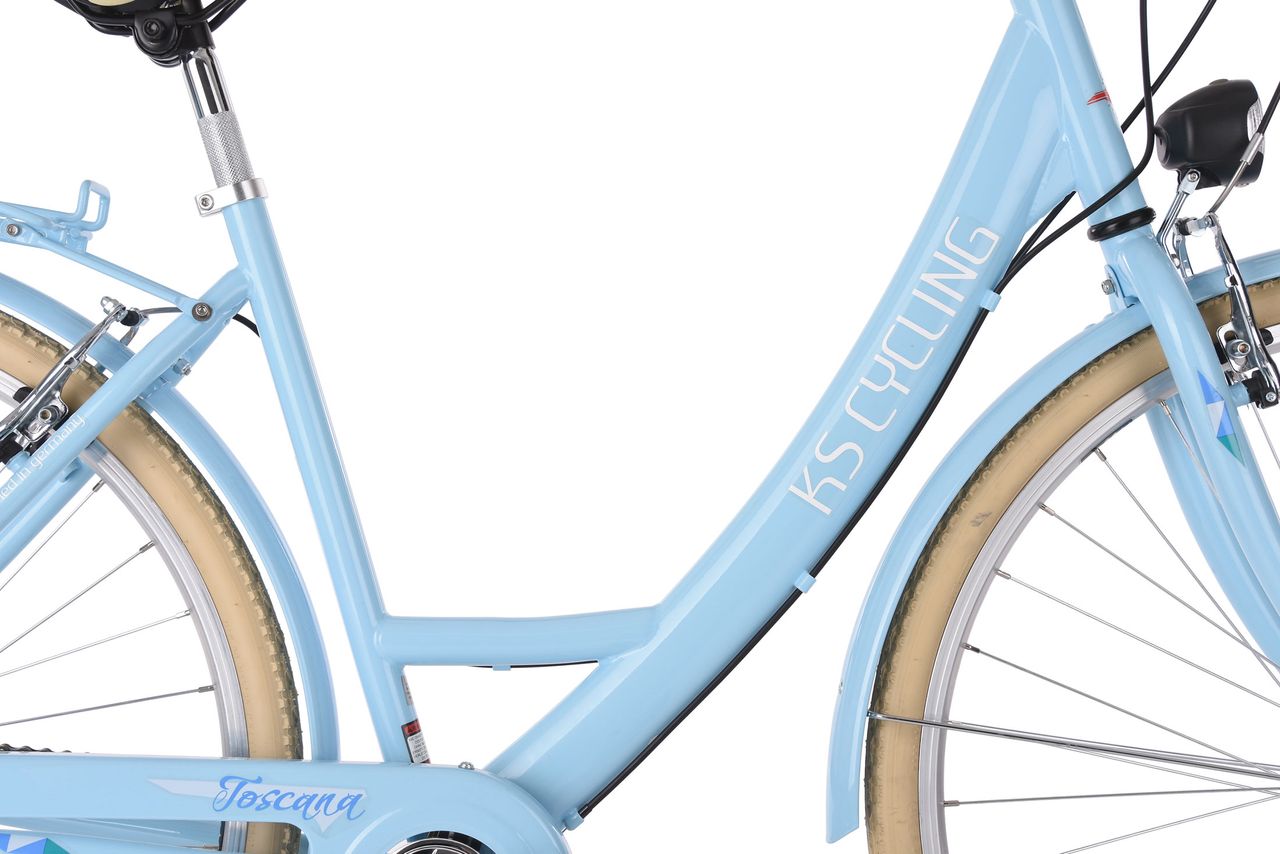 KS Cycling Damenfahrrad 26'' Toscana Blau