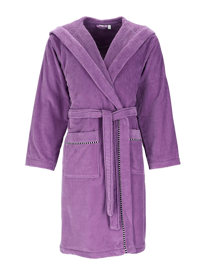 ESPRIT Bademantel ''Box'' in Lila günstig kaufen