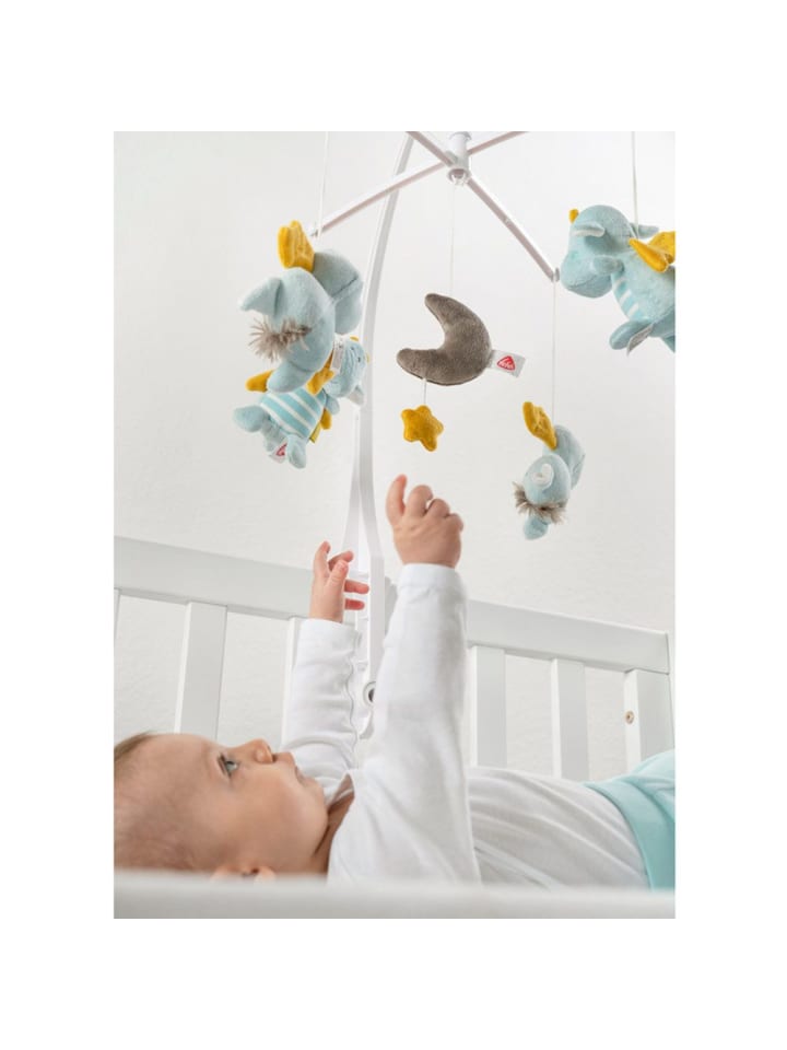 Fehn Musik-Mobile Fledermaus & Drache - Little Castle in blau günstig kaufen onesize