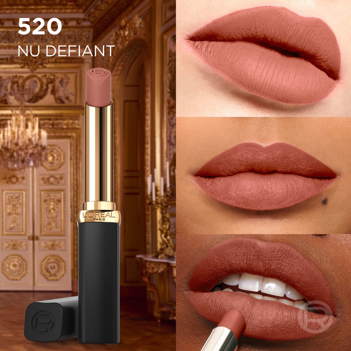 Lippenstift Color Riche Intense Volume Matte 520 Le Nude Defying, 1,8 g