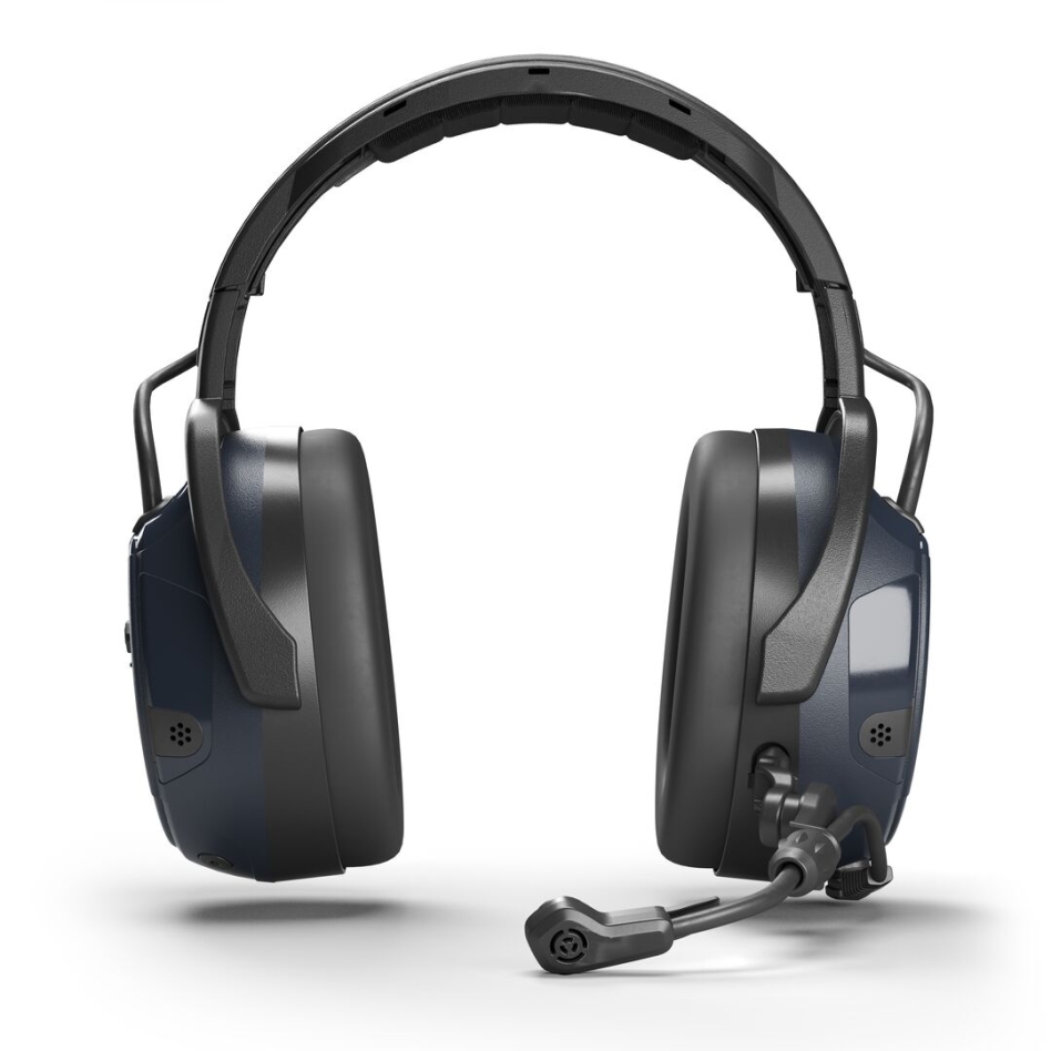 Hellberg 48012-001 X-STREAM MP Hörselkåpa med Multipoint BT + LD