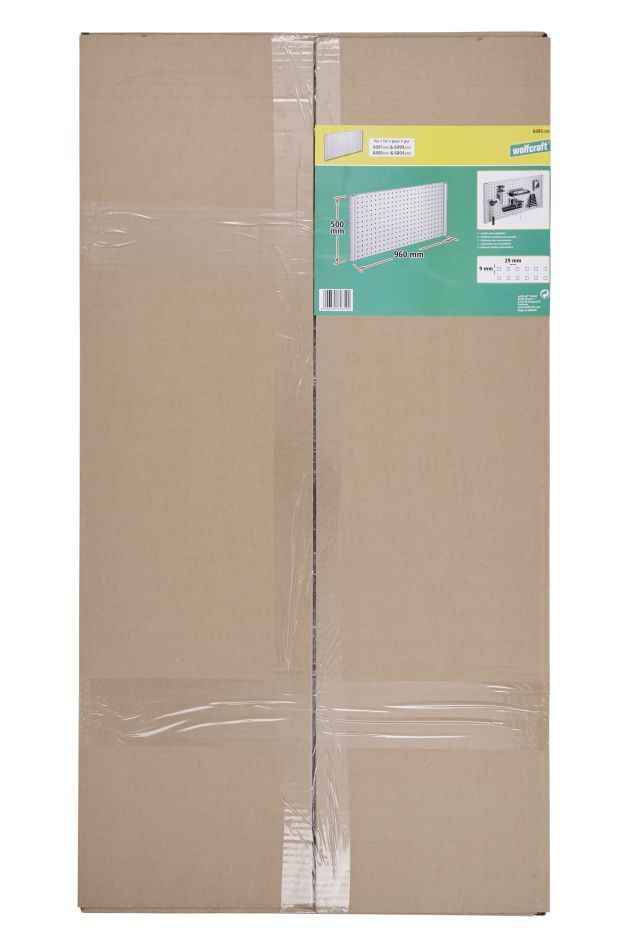 Wolfcraft 6085000 Dielenský systém s perforovanou stenou 960 x 37 x 500 mm