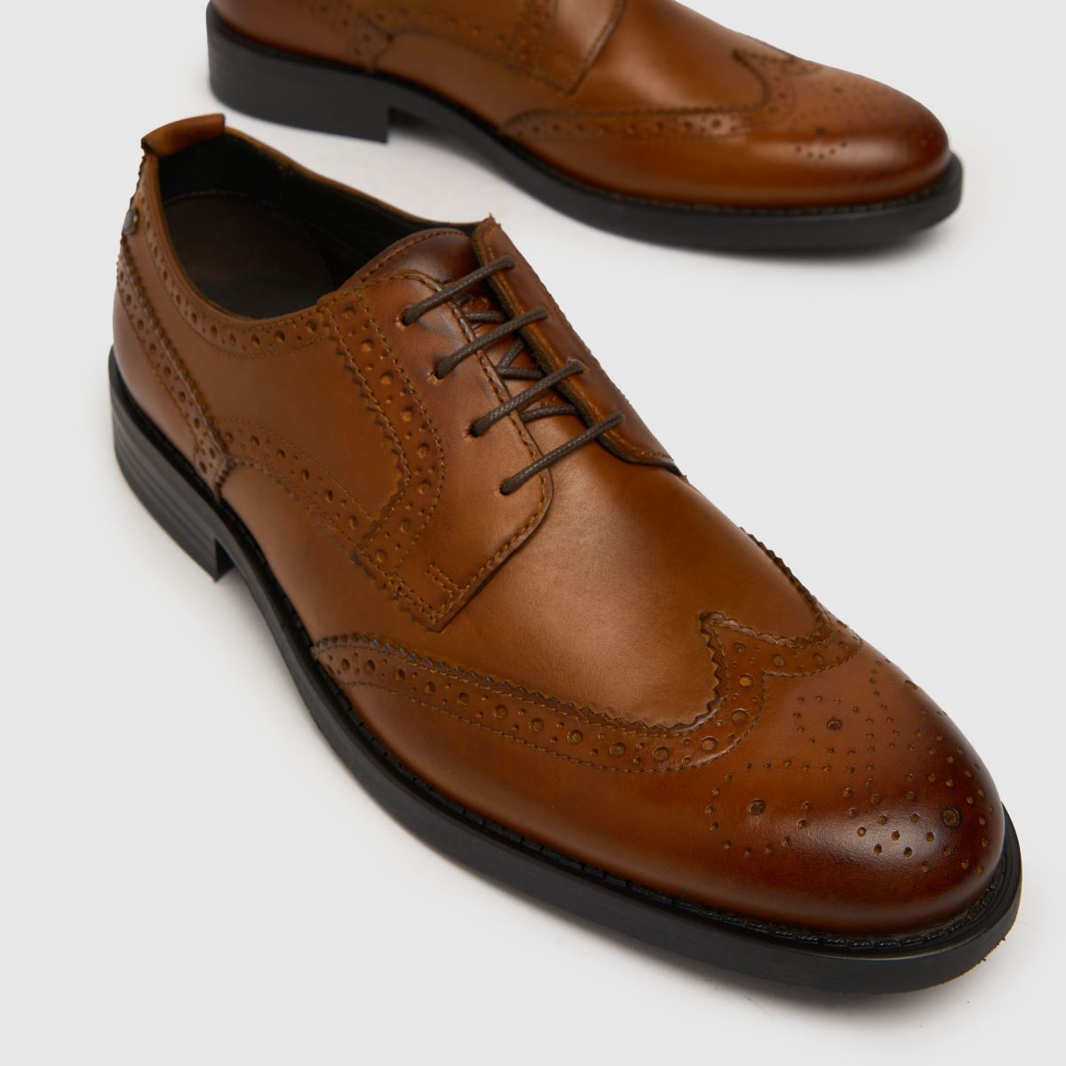 Base London Cooper brogue cipő barna színben