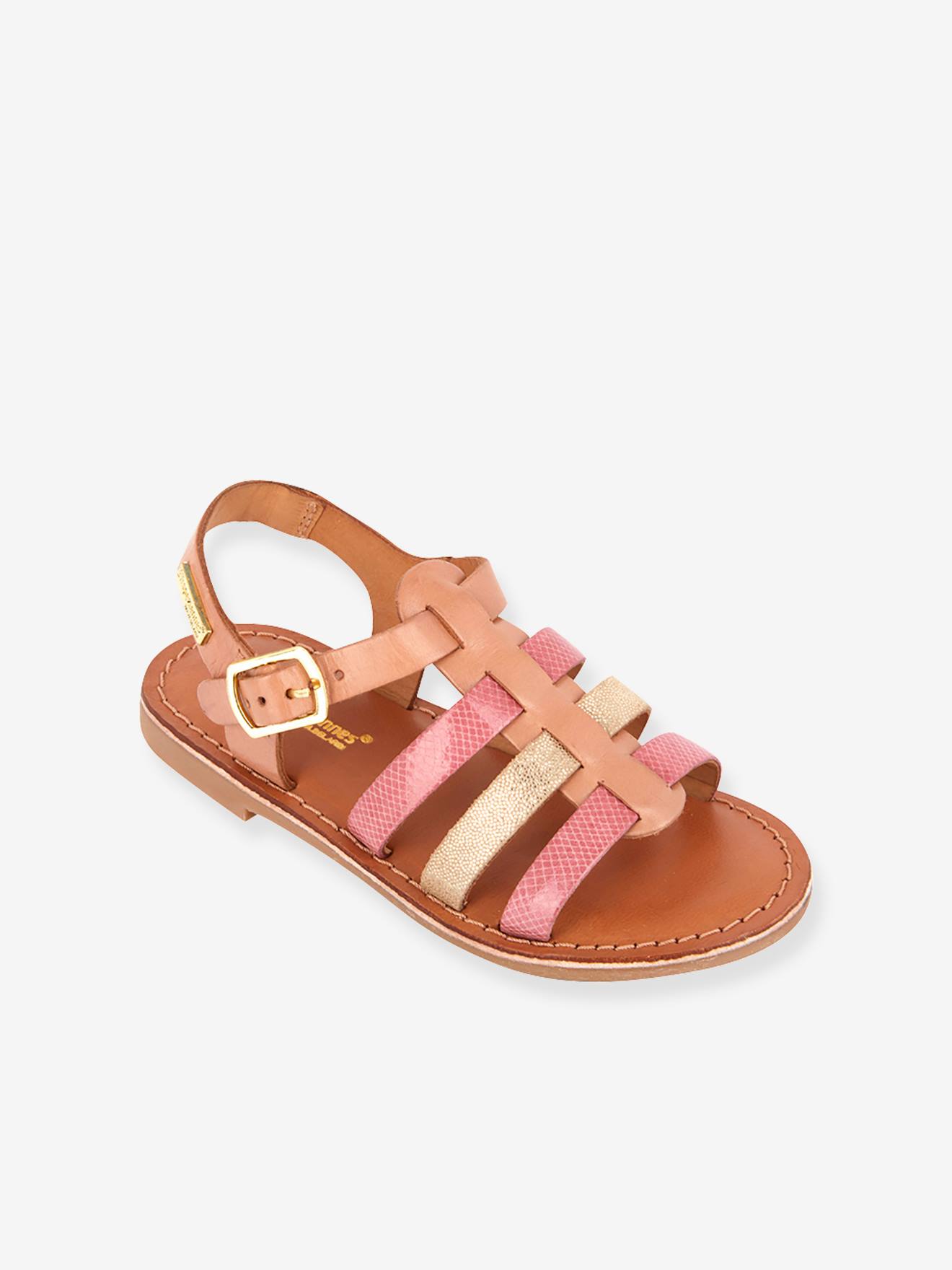 Les Tropeziennes Mädchen Sandalen BOBBIE LES TROPEZIENNES PAR M. BELARBI - pfirsich/rosa