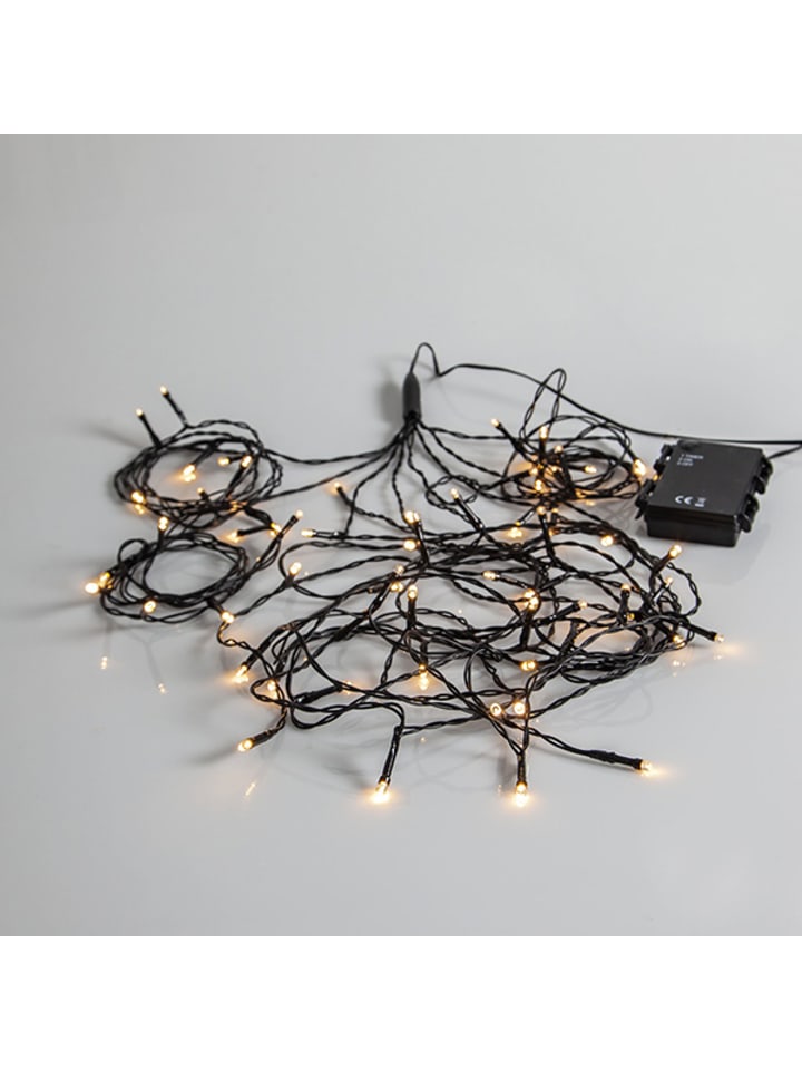STAR Trading LED Baummantel Lichterkette ,Akku', warmweiß, 140cm (64 Leds, Batterie günstig kaufen onesize