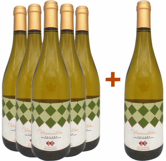 5+1 Vermentino Toscana IGP - San Benedetto