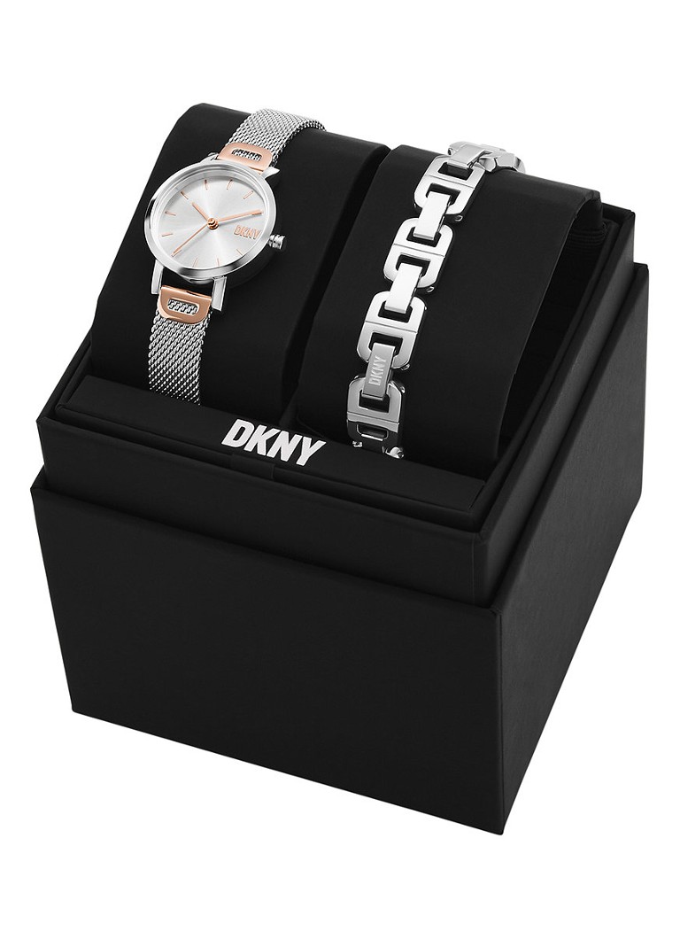 Sada 2 hodinek a náramku DKNY Soho NY6684SET