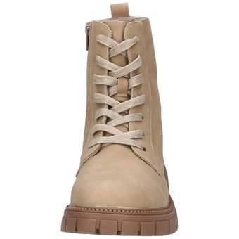 Puccetti Schnür Boots in beige