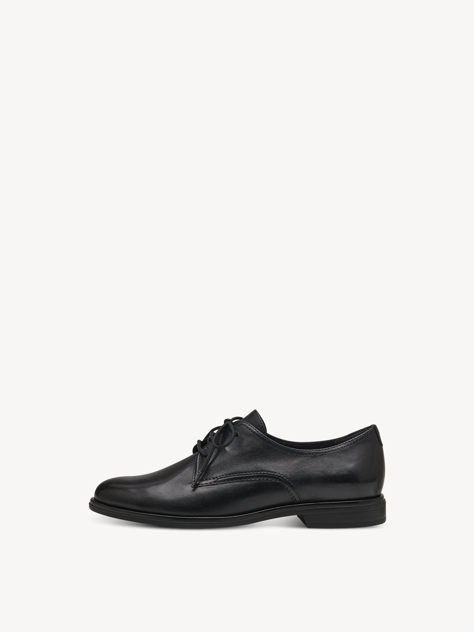 Derbie en cuir - noir