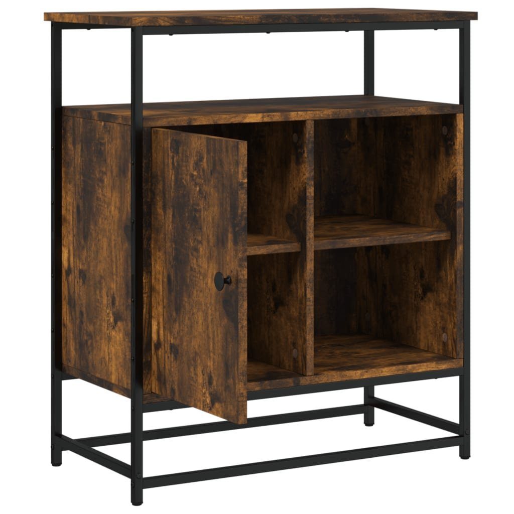 vidaXL Sideboard Sideboard Räuchereiche 69x35x80 cm Holzwerkstoff (1 St)