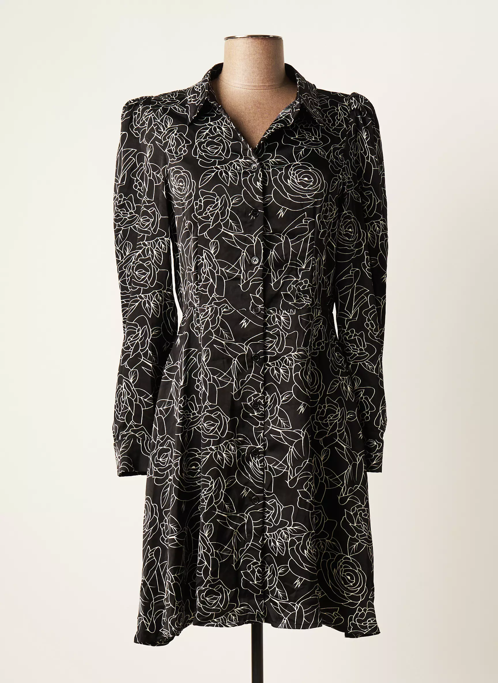 Elli White Robes Mi Longues Femme couleur noir