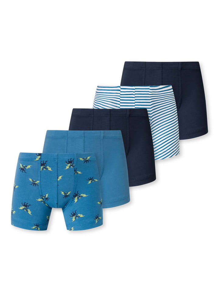 Schiesser Retro Boxer 95/5 in dunkelblau, blau günstig kaufen