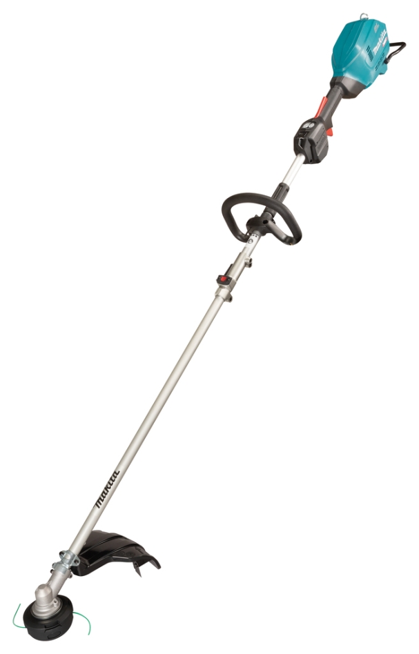 Sistema combinado sem fio Makita UX01GZ01 40V Max XGT com cabo em D + acessório de roçadeira (cabeçote de arame) (pilhas e carregador não incluídos).
