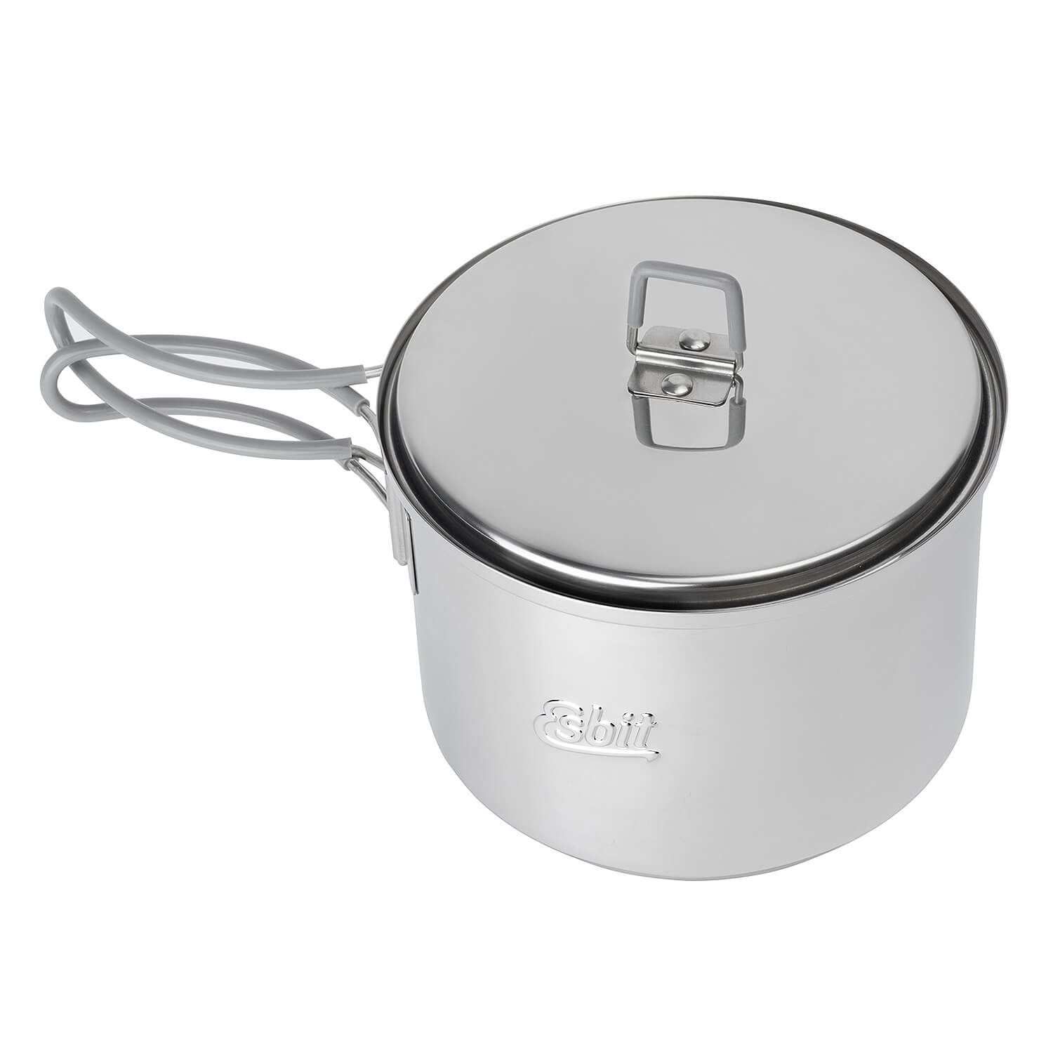 Spiritus Kochset 1500 ml Edelstahltopf