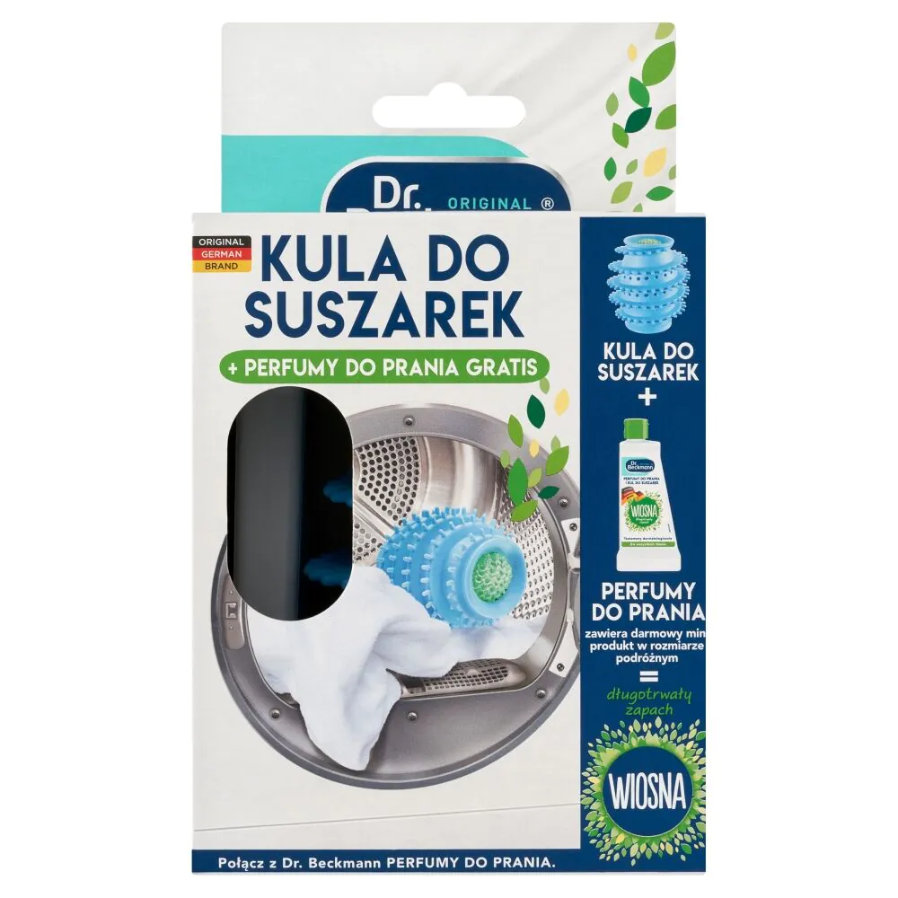 Dr. Beckmann plaukų džiovintuvo kamuoliukas + kvepalai