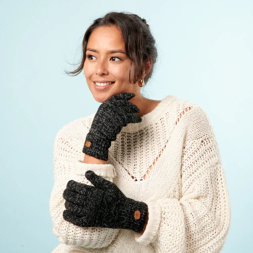 Royal Mojito Black Fleece Gloves
