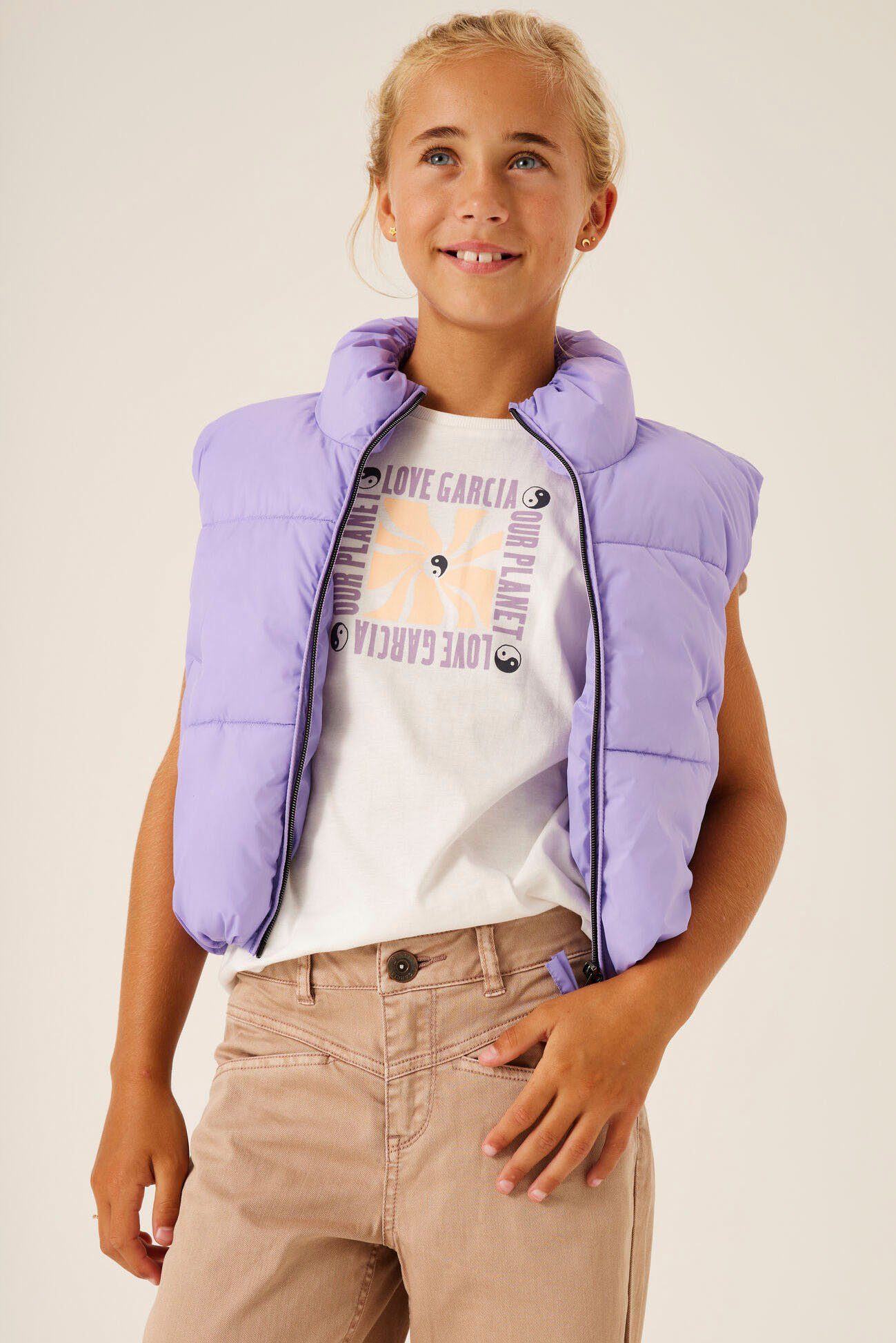Garcia Steppweste in kurzer Form, for GIRLS