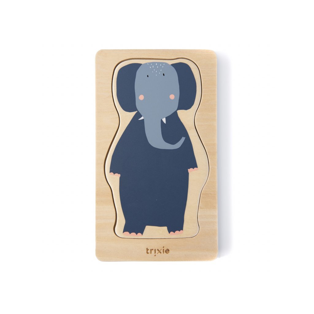 Trixie Holzpuzzle, 4-lagig