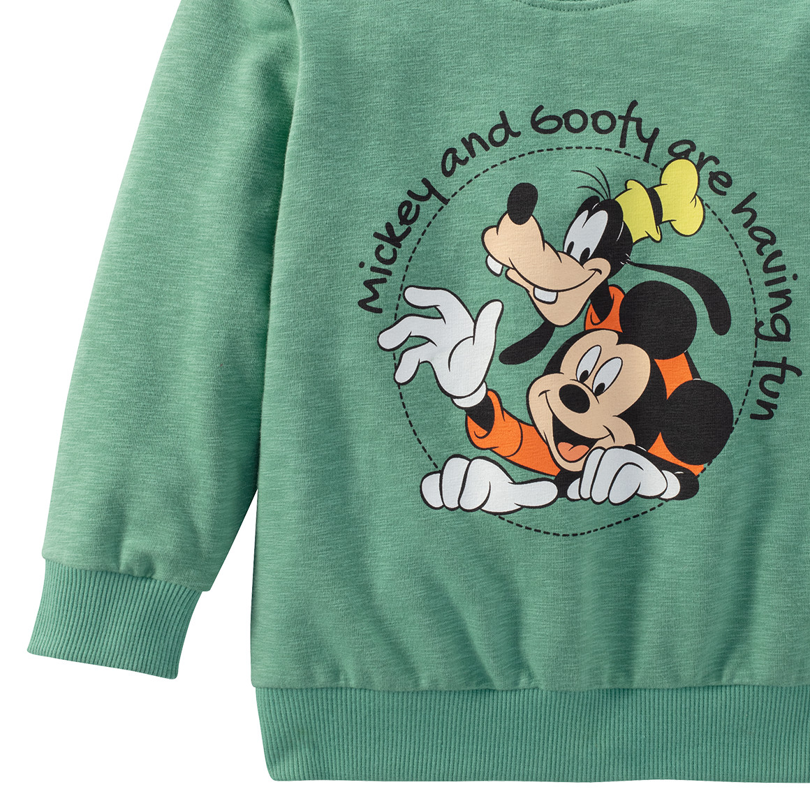Micky Maus Sweatshirt mit großem Print