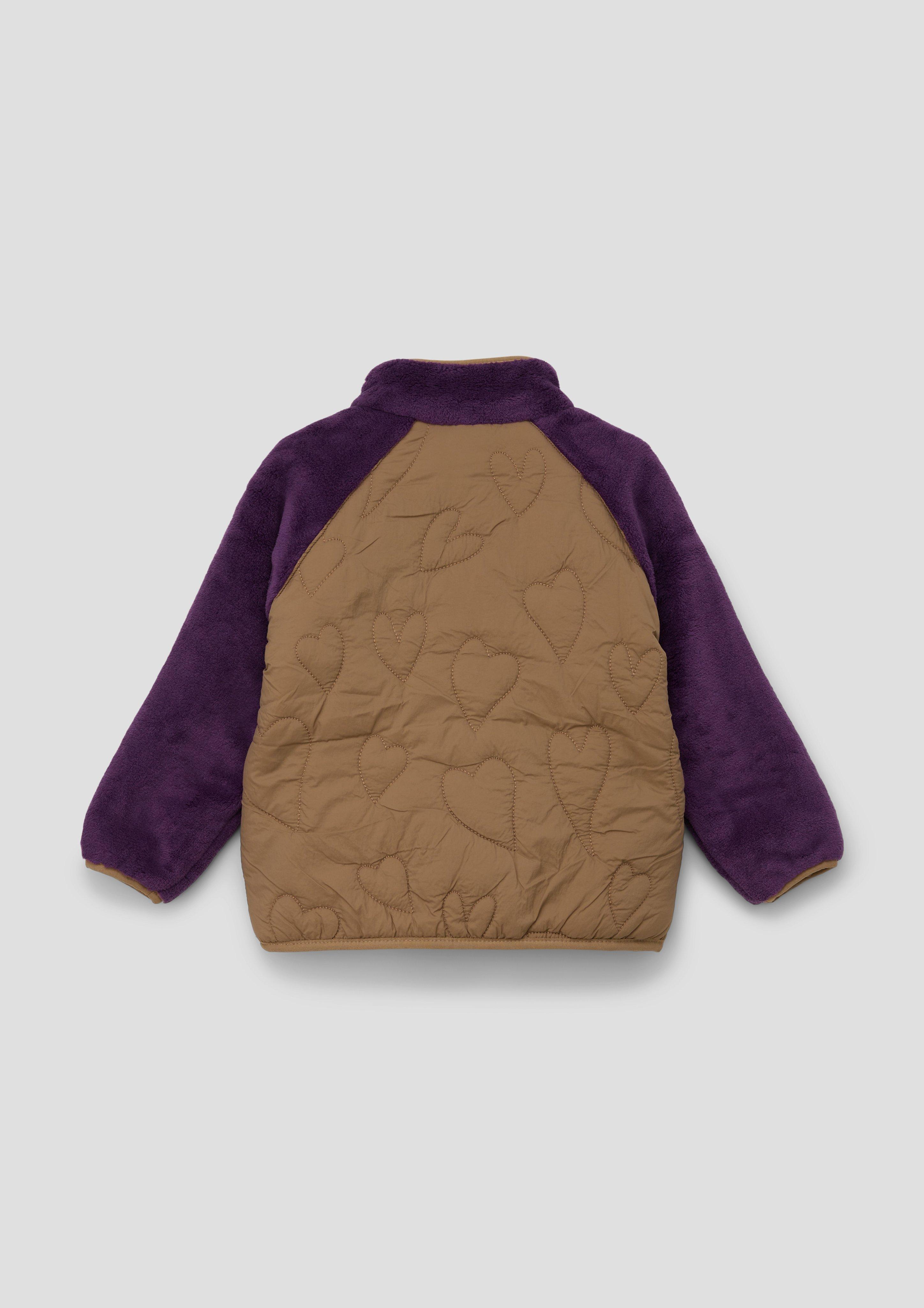 Blousonjacke im Fabricmix  2133851-4836