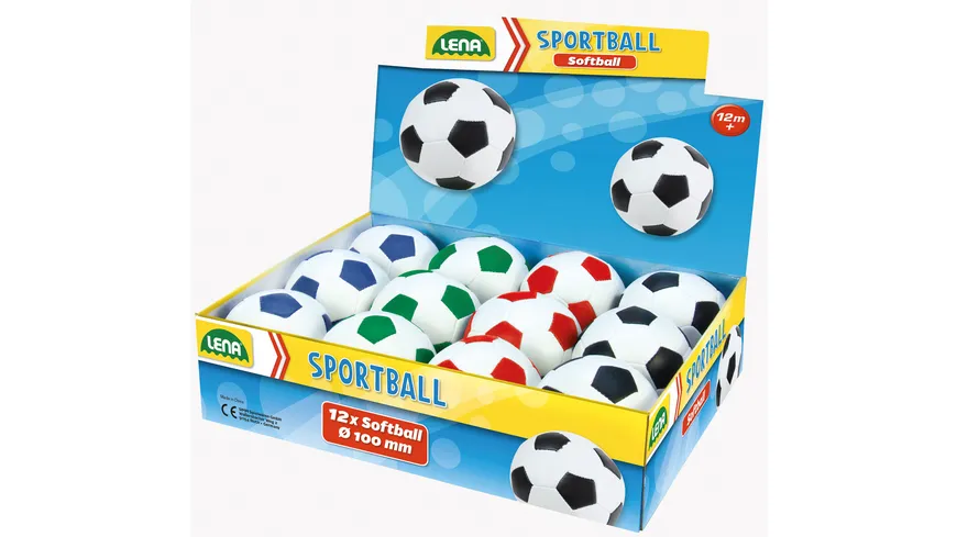 Lena - Outdoor - Soft Fußball 10 cm, 1 Stück, sortiert