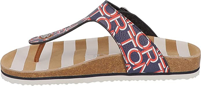 SUPREMO Komfort Sandalen blau