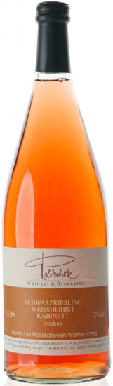 2020 Schwarzriesling Weißherbst halbtrocken 1,0 L - Weingut Politschek