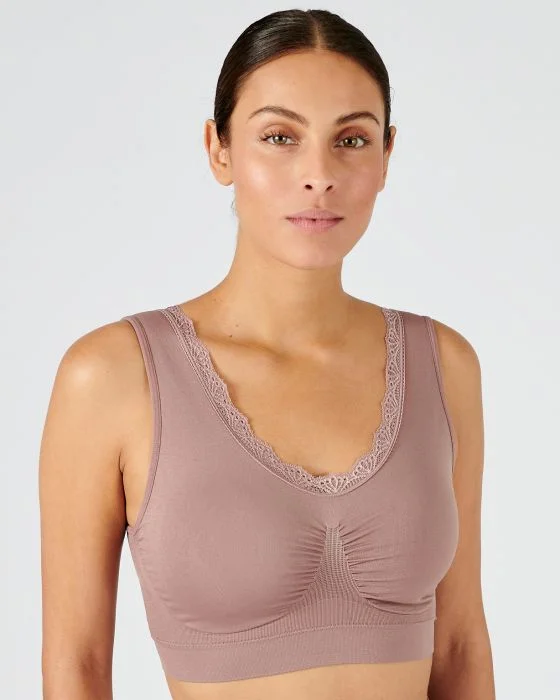 Lot de 2 brassières sans coutures