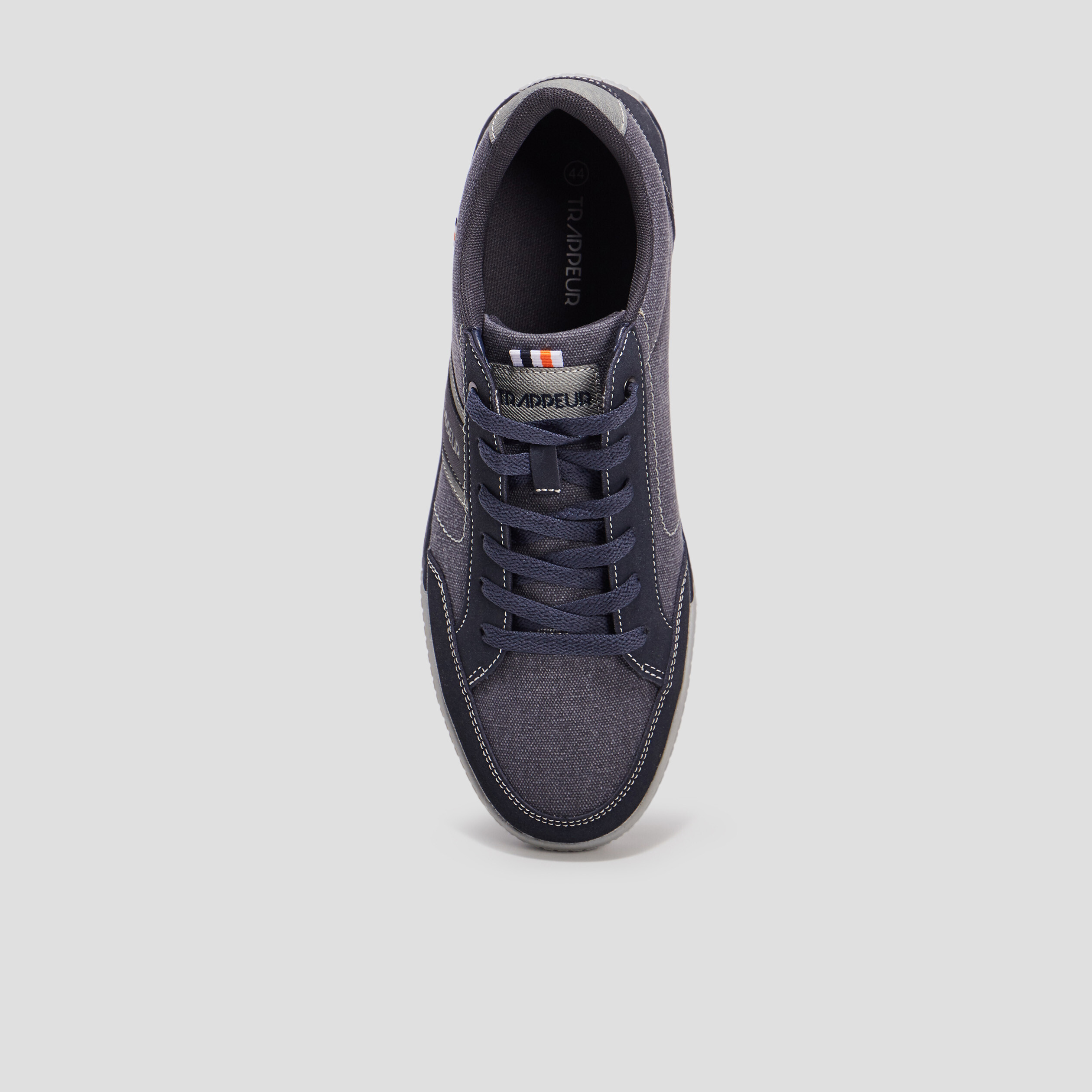 Tennis à lacets Trappeur bleu marine homme | La Halle