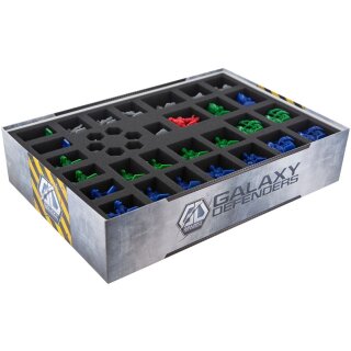 Feldherr Schaumstoff-Set für Galaxy Defenders Brettspiel-Box