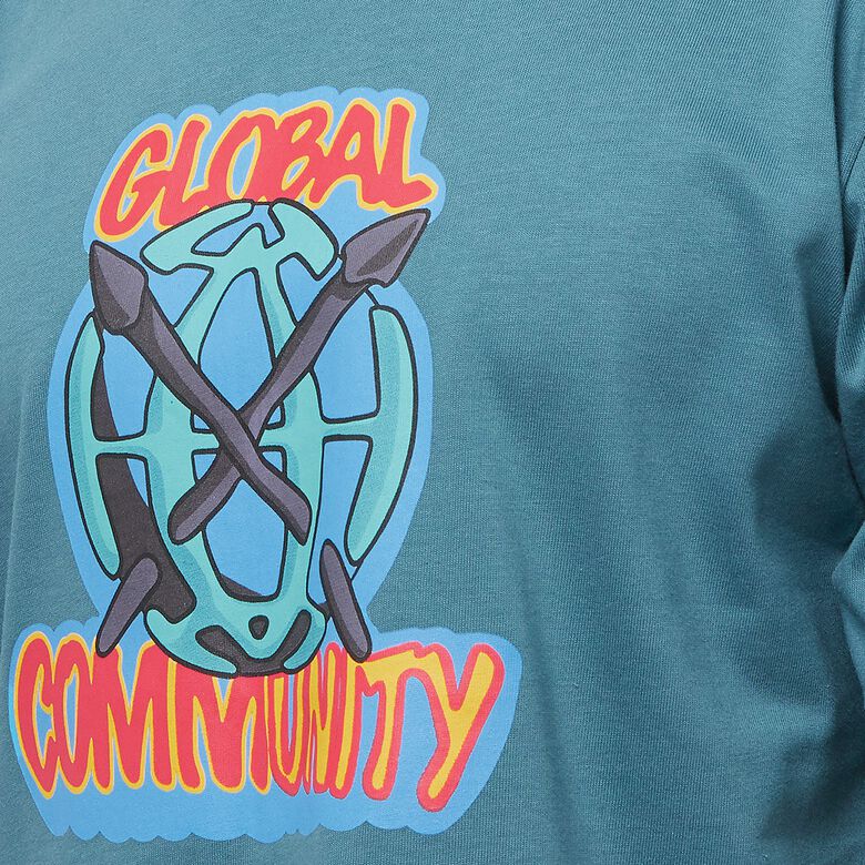 Daily Paper Hobal SS T-Shirt teal blue