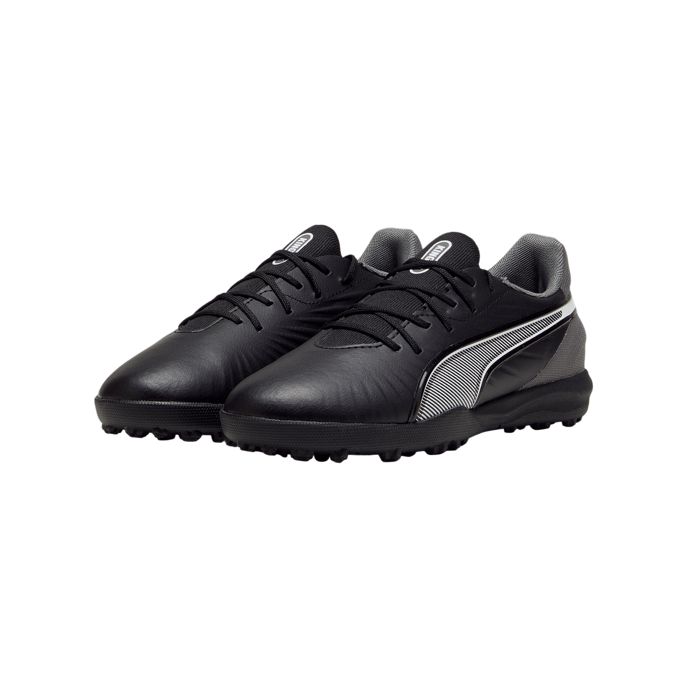 PUMA KING Match TF Kids Schwarz F01