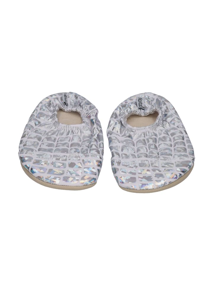 SLIPSTOP DEUTSCHLAND Badeschuhe SILVER in silberfarben günstig kaufen