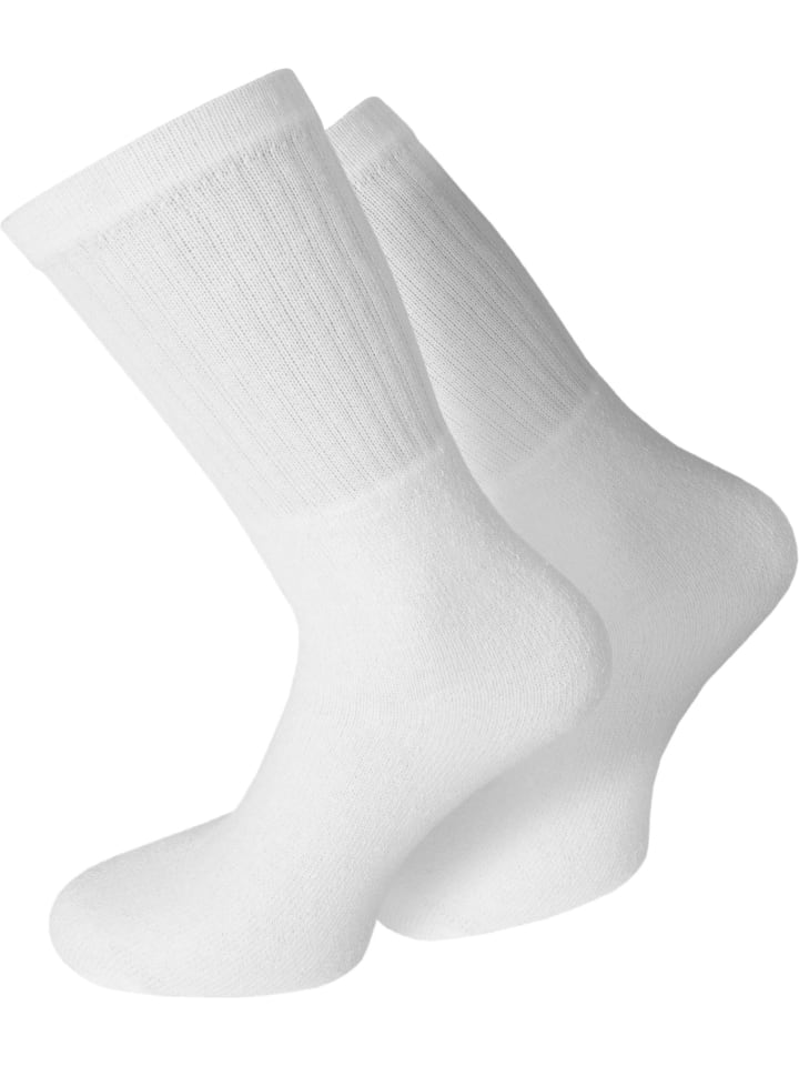 normani 20 Paar Tennis-Socken in Weiß günstig kaufen