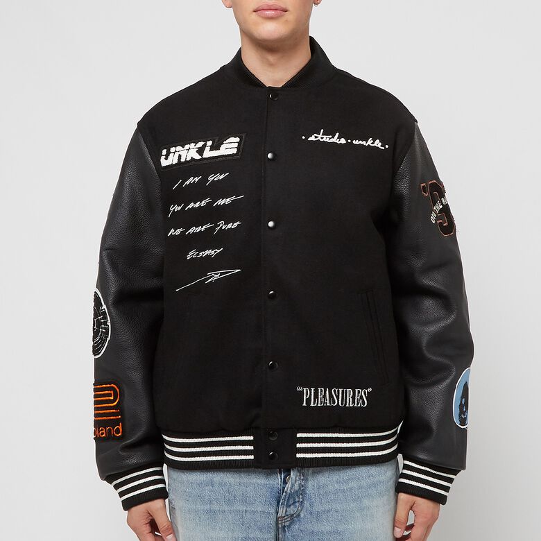 Pleasures Mowax Varsity black