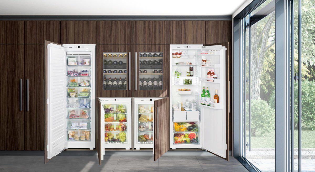 Liebherr Einbauweintemperierschrank EWTdf 1653 Vinidor, für 30 Standardflaschen á 0,75l,FreshAir-Aktivkohlefilter, Kindersicherung