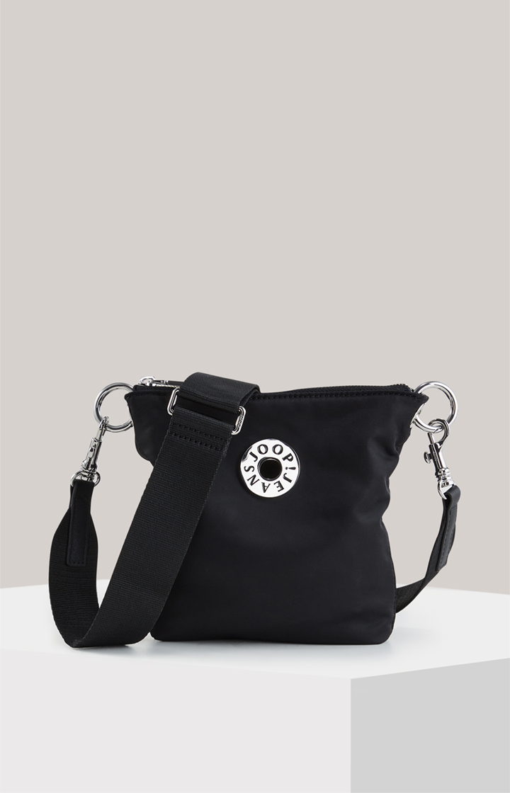 Schultertasche Vita Puro Salvia in Schwarz