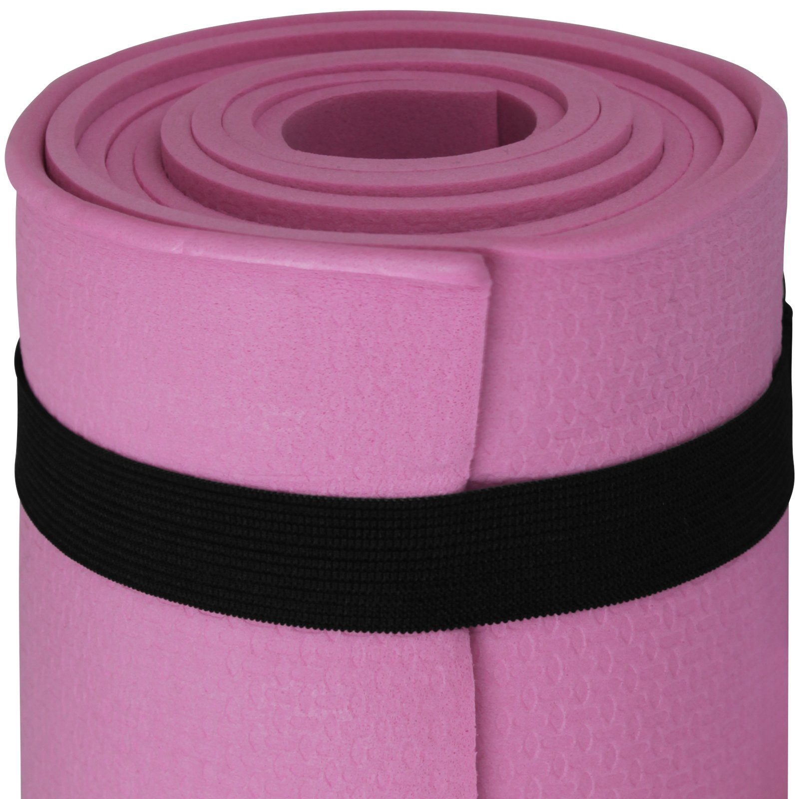 Koopman Yogamatte Gymnastikmatte 180x60cm Farbwahl Fitnessmatte Bodenmatte Isomatte, Sport Camping Yoga Matte Sportmatte Trainingsmatte Sportunterlage