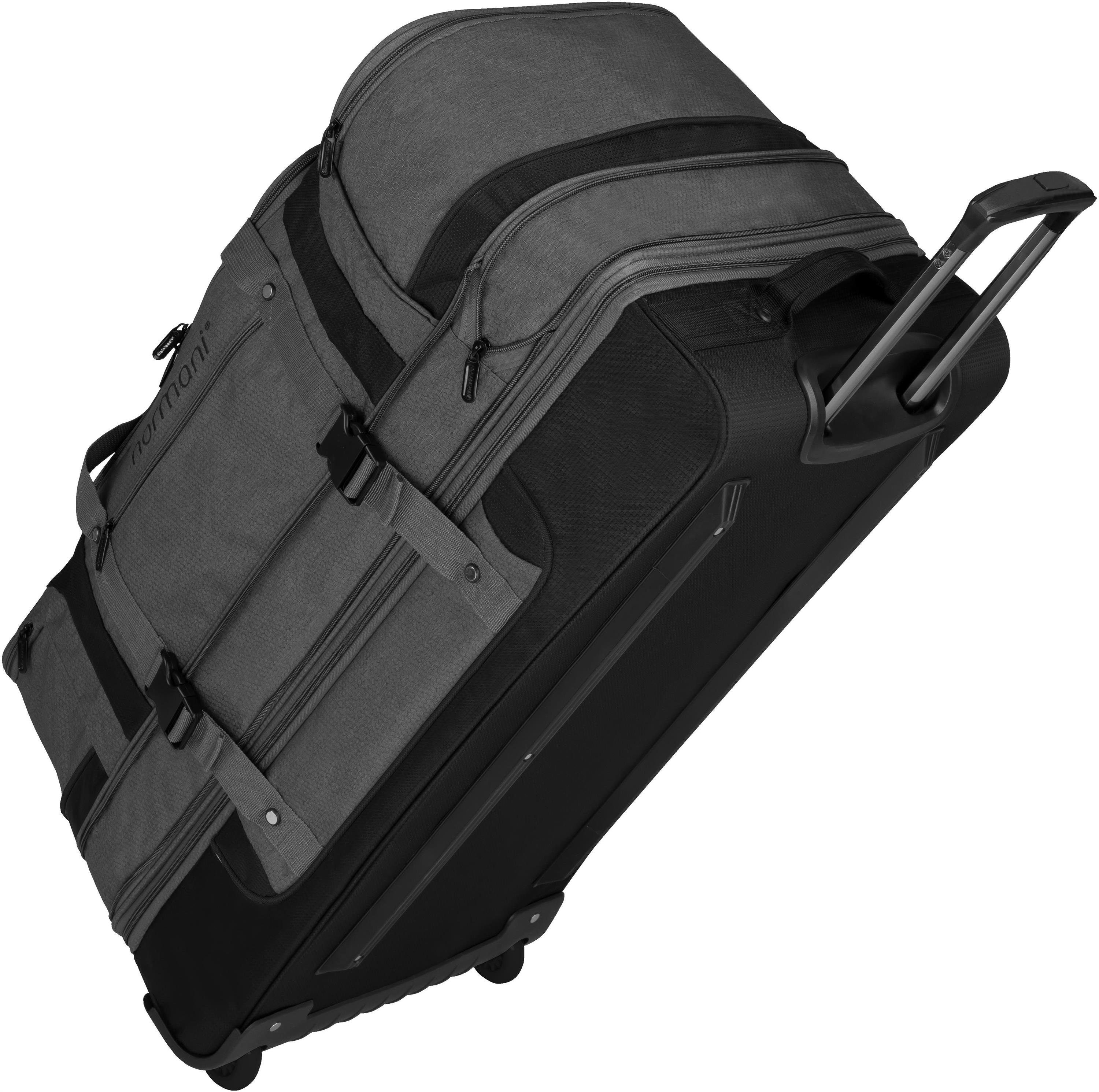 normani Reisetasche Reisetrolley 120-150 L Gigaro, Reisetasche erweiterbar von 120 auf 150 Liter