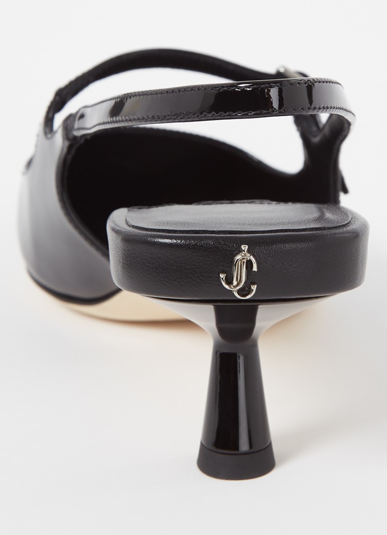 Pantofi cu toc Jimmy Choo Didi 45 din piele lăcuită