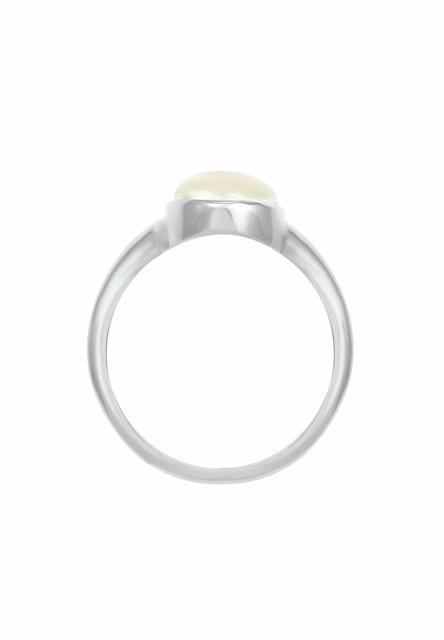 Collana da donna Elli con pietra di luna in argento sterling 925 placcato oro
