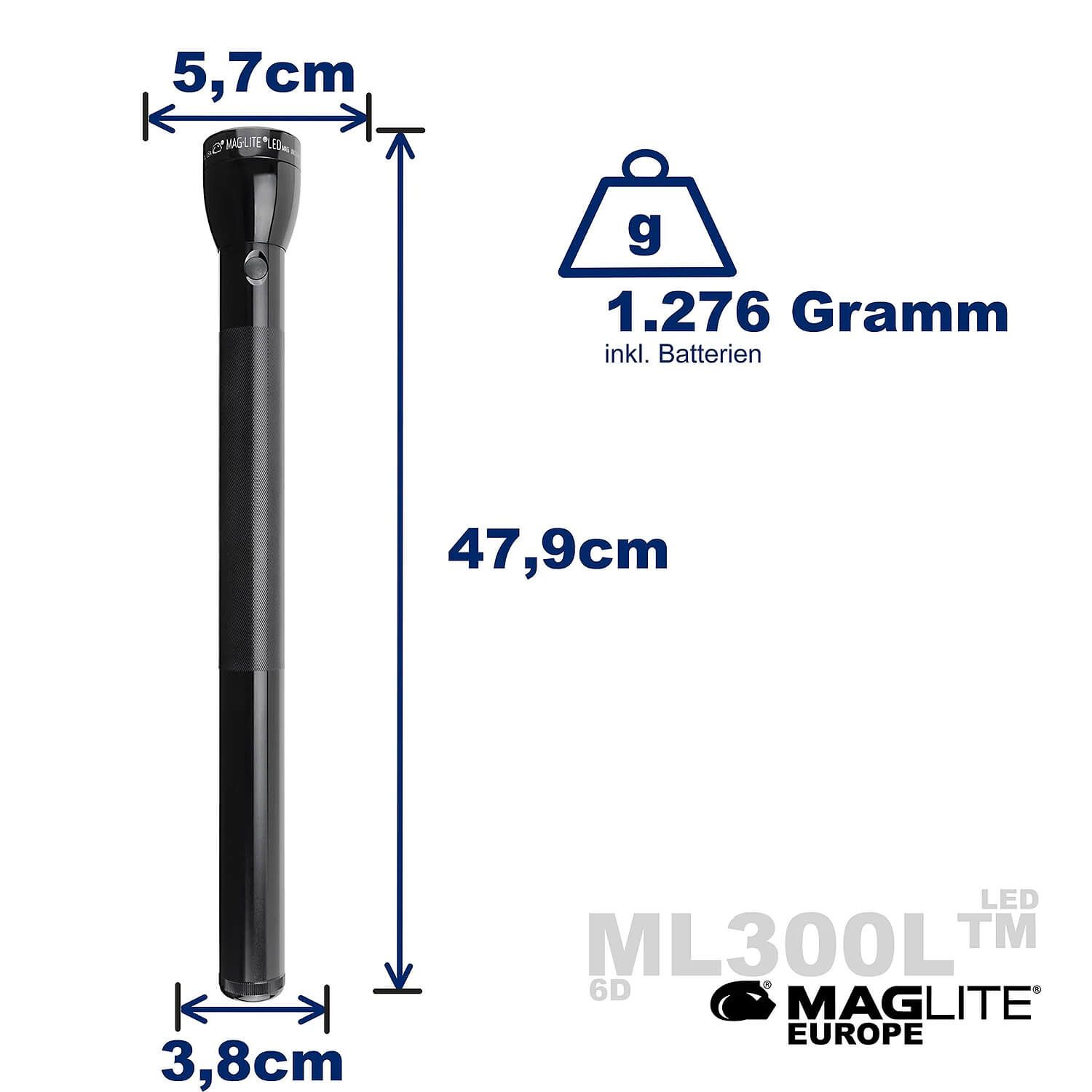 ML300L LED 6D Taschenlampe