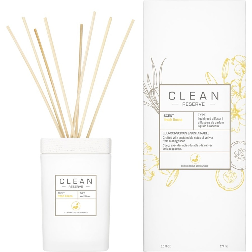Clean Reserve Home Collection Fresh Linens Diffuser Parfum d'ambiance