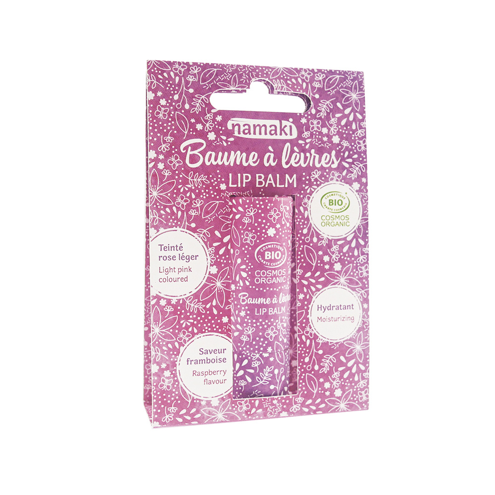 namaki Baume à lèvres teinté rose léger - Framboise Baume à lèvres