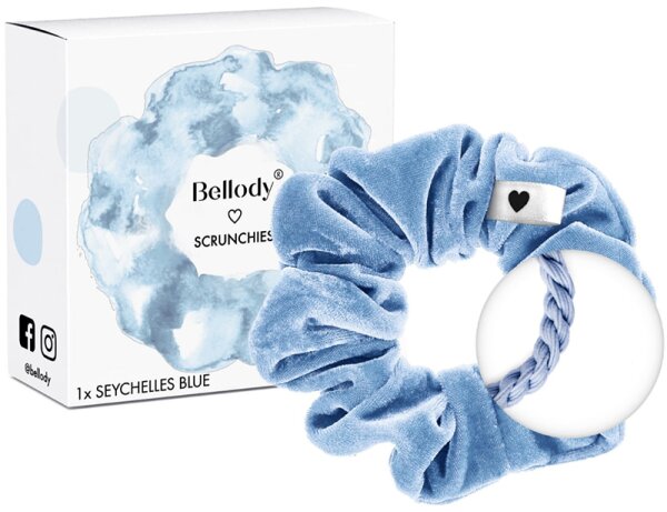 Bellody Original Scrunchies Seychelles Blue Haargummi