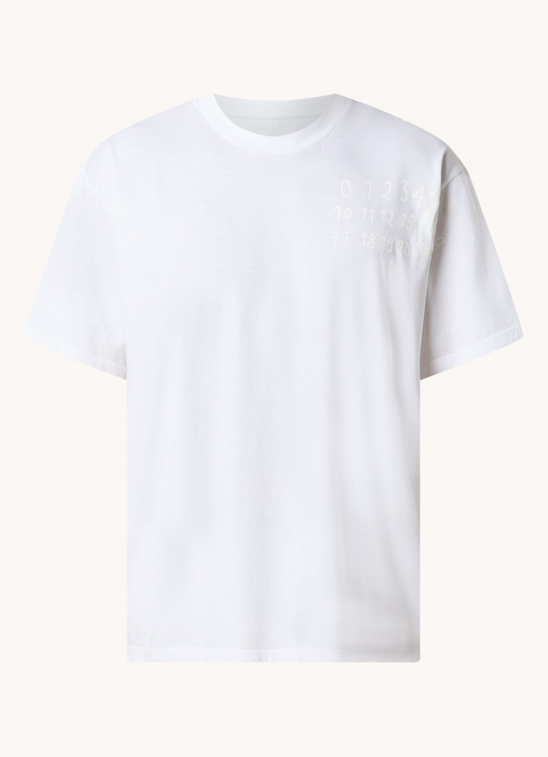MM6 T-shirt with print and stretch