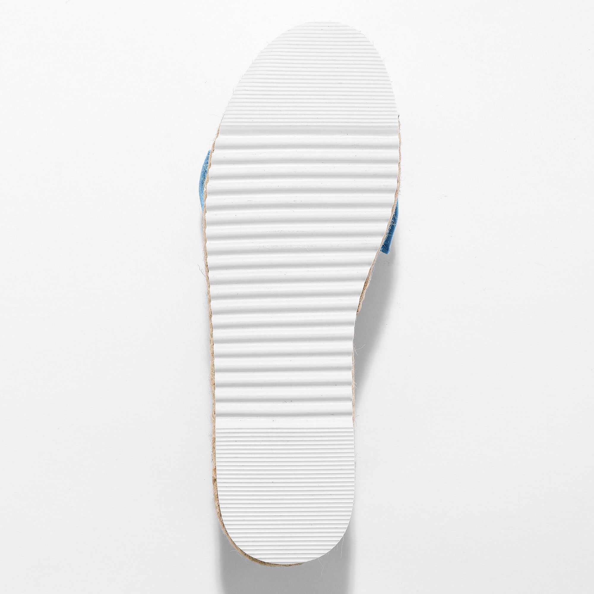 Mocassins espadrilles noeud à semelle corde crantée