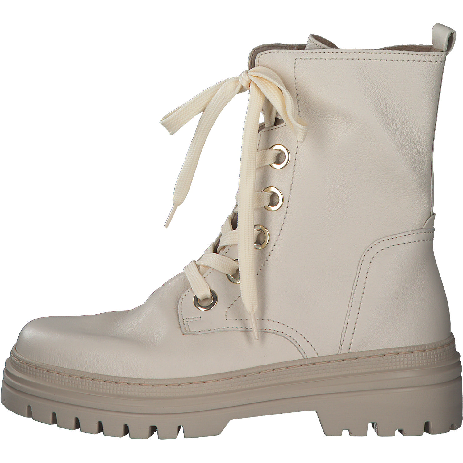 Gabor 91.721, Schnürstiefeletten, Damen, Weiß